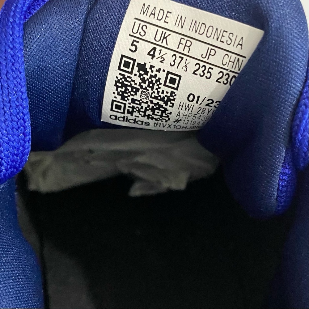 Adidas New Fortarun 2.0 Cloudfoam Sneakers Running Shoes Women’s 6.5 - 7 Blue - Picture 10 of 14
